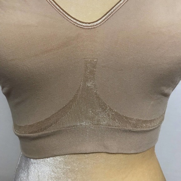 Bali NWT Cool Comfort Nude Sports Bra Women XL - Picture 3 of 10